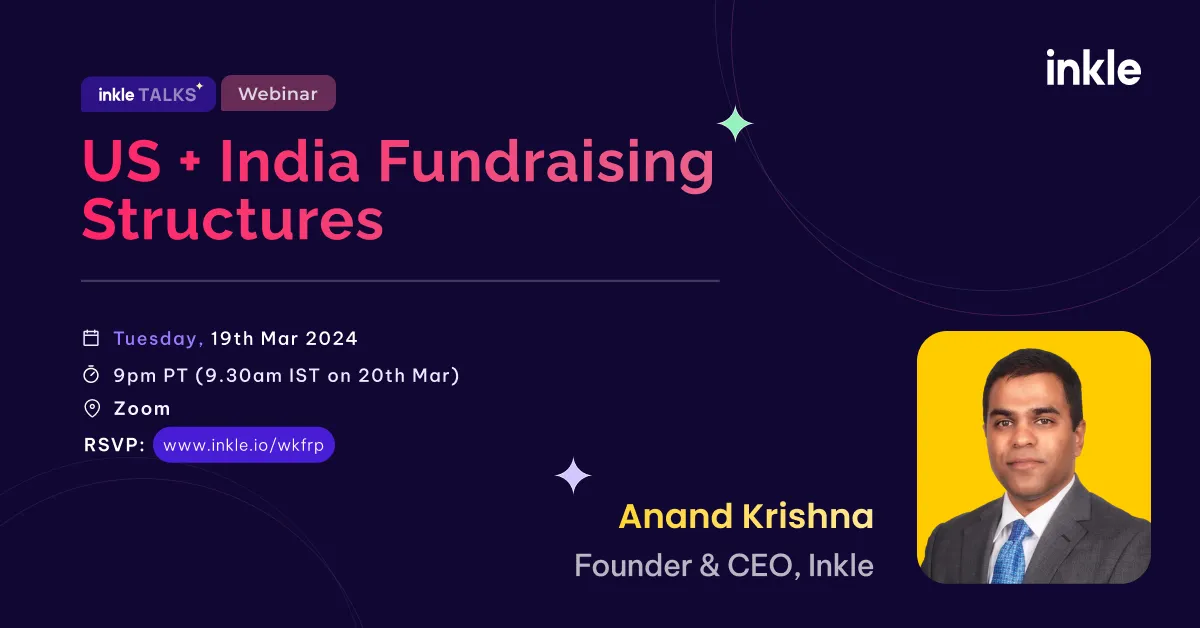 US+India Fundraising Structures